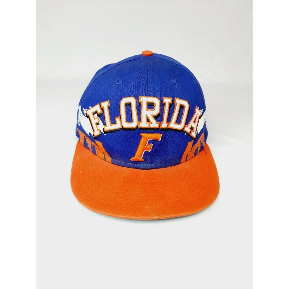 University of Florida Gators Snapback Hat Cap New Era Blue Orange Snap Back